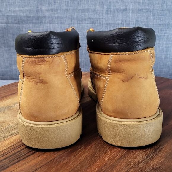 Timberland 3-Eye Chukka Boot Wheat Big Kids Junior's size 6 (EU 39) 7190R - Picture 3 of 12